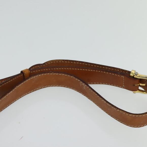 CELINE Macadam Canvas Shoulder Bag Pvc Beige Gold - Picture 8 of 12